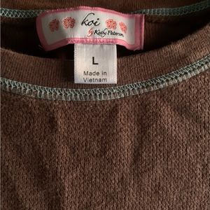 Koi by Kathy Peterson long sleeve